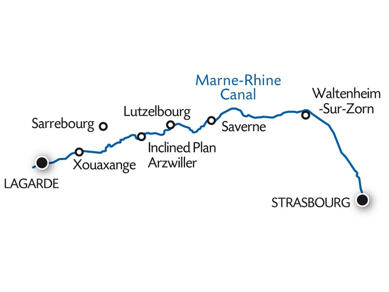 CE XOS cruise map